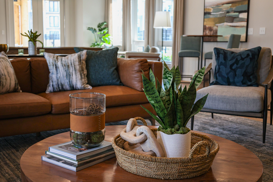 family in the kitchen